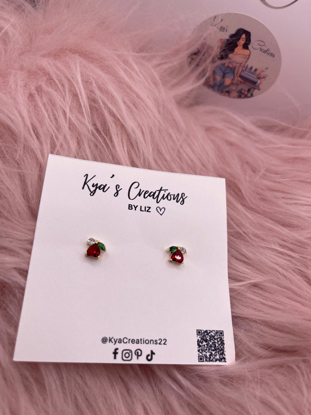 Red Earrings