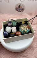 Stones and healing necklace